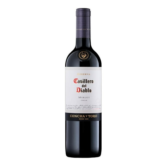Vino Tinto Concha y Toro Casillero del Diablo merlot 750 ml