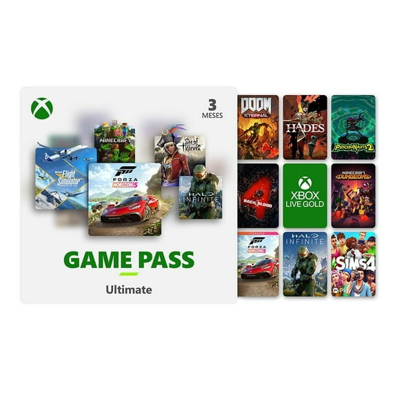 Game Pass Ultimate 3 Meses Xbox Digital