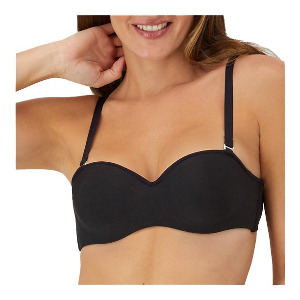 Brasier Hanes Intima Strapless Con Push Up