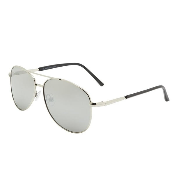 Lentes de Sol Casual Chicago Plata Para Hombre