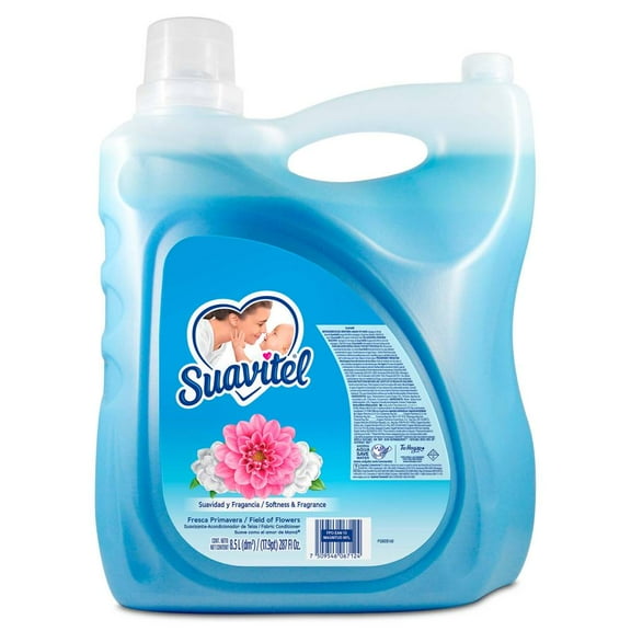 Suavizante de Telas Suavitel Cuidado Diario Fresca Primavera Suavidad y Fragancia 8.5 l