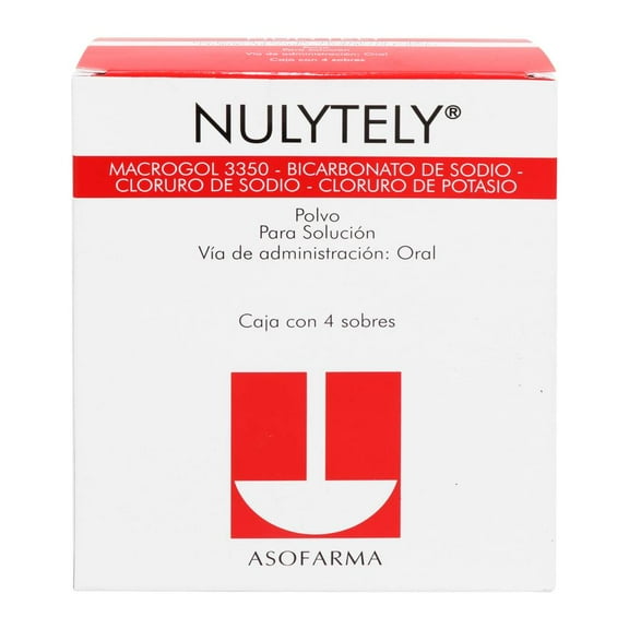 Nulytely Polvo para Solución con 4 Sobres de 109.6 g