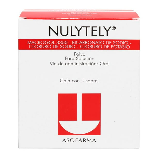 Nulytely Polvo para Solución con 4 Sobres de 109.6 g