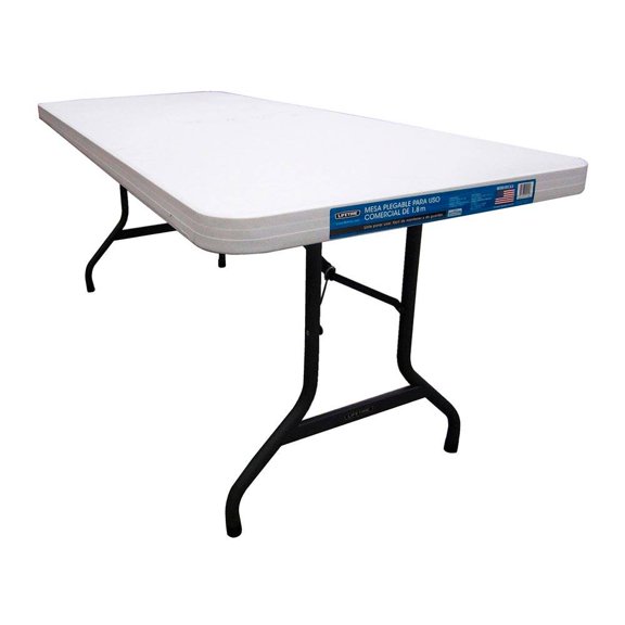 Mesa Plegable LIFETIME de 183 x 76 cm