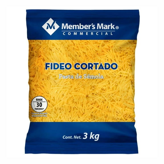 Pasta Member's Mark Fideo Cortado 3 kg