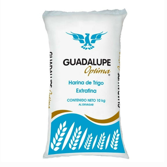 Harina de Trigo Guadalupe Óptima Extrafina 10 kg