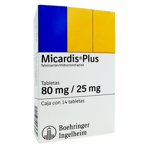 Micardis PROME 80 mg/ 25 mg 14 Tabletas