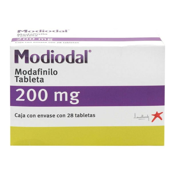 Modiodal 200 mg con 28 Tabletas