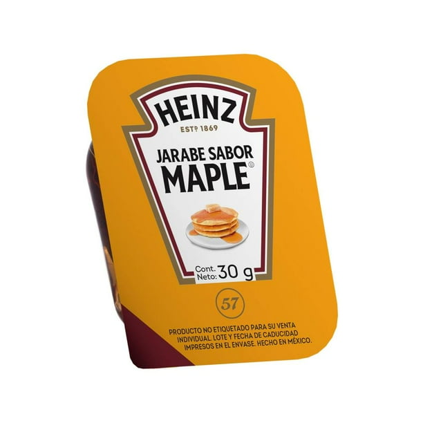 Jarabe Heinz Sabor Maple 72 pzas de 30 g