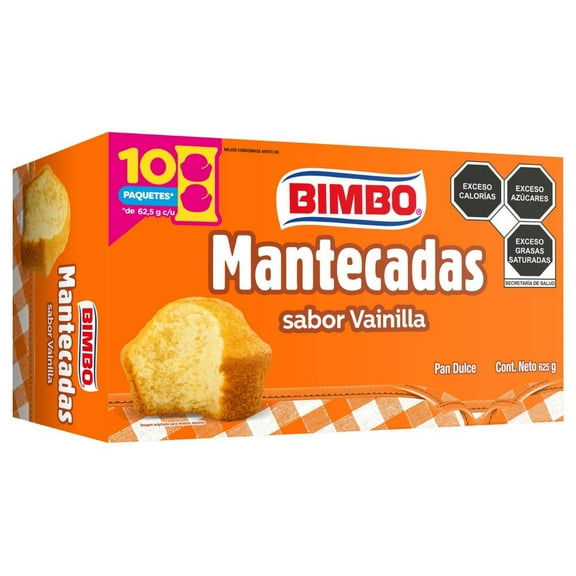 Mantecadas Bimbo 10 pzas