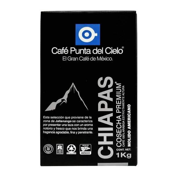 Café en Molido Punta del Cielo Región de Chiapas 1 kg