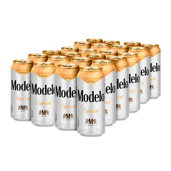 Cerveza Clara Modelo Especial Latón 24 Latones de 473 ml