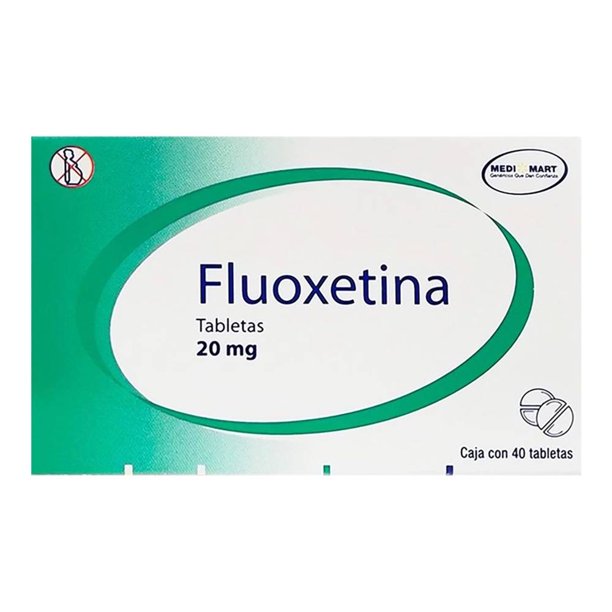 Fluoxetina Medimart 20 mg 40 Tabletas