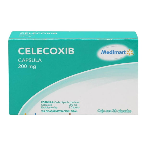 Celecoxib 200 mg con 30 Cápsulas