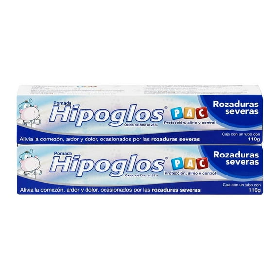 Pomada Hipoglos Rozaduras Severas 2 pzas de 110 g