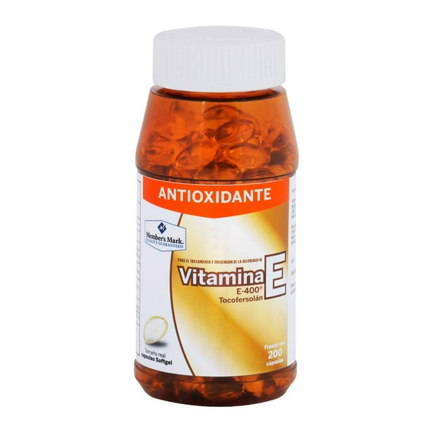 Vitamina E-400 Member's Mark 200 Cápsulas