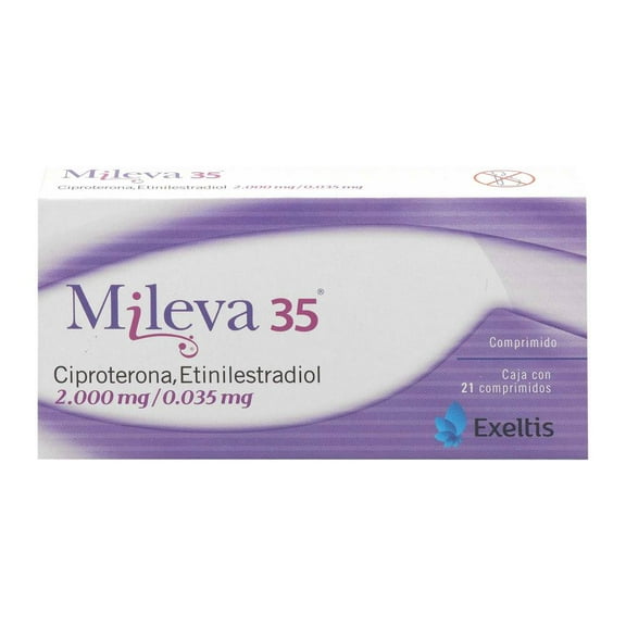 Mileva 35 2.000 mg/0.035 mg con 21 Comprimidos