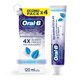 thumbnail image 1 of Pasta Dental Oral-B 3D White Blanqueador Avanzado Anticaries con Flúor 4 pzas de 120 ml c/u, 1 of 4