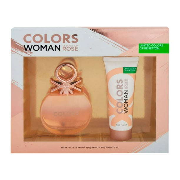 Set de Fragancia United Colors of Benetton Rose para Dama