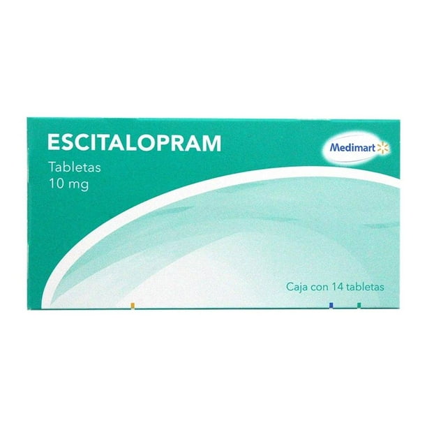 Escitalopram Medimart 10 mg, 14 tabletas