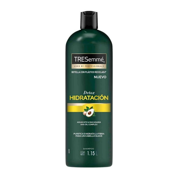 Shampoo Tresemme Detox Hidratación Aguacate & Macadamia 1.15 L