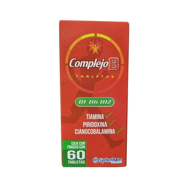 Complejo B B1, B6 y B12 60 Tabletas