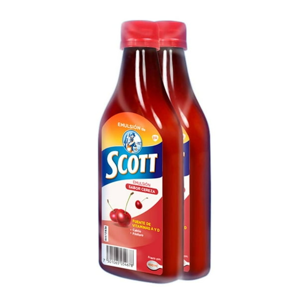 Multivitamínico Scott 2 Pack de 400 ml c/u