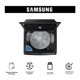 thumbnail image 2 of Lavadora Samsung 21 kg Carga Superior Negro WA21A3344GV/AX, 2 of 4