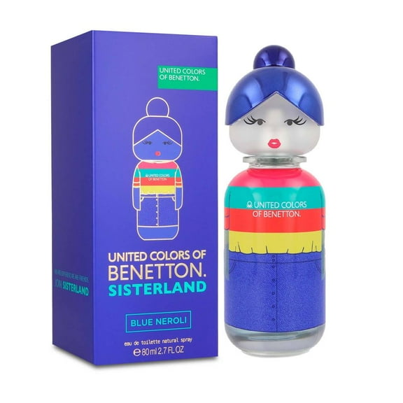 Fragancia Benetton United Colors of Benetton Sisterland Blue Neroli para Dama 80 ml