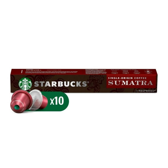 Cápsulas de Café Starbucks Nespresso Sumatra 10 Cápsulas