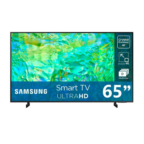 Pantalla Samsung 65 Pulgadas UHD 4K Smart TV  Crystal UN65CU8200FXZX